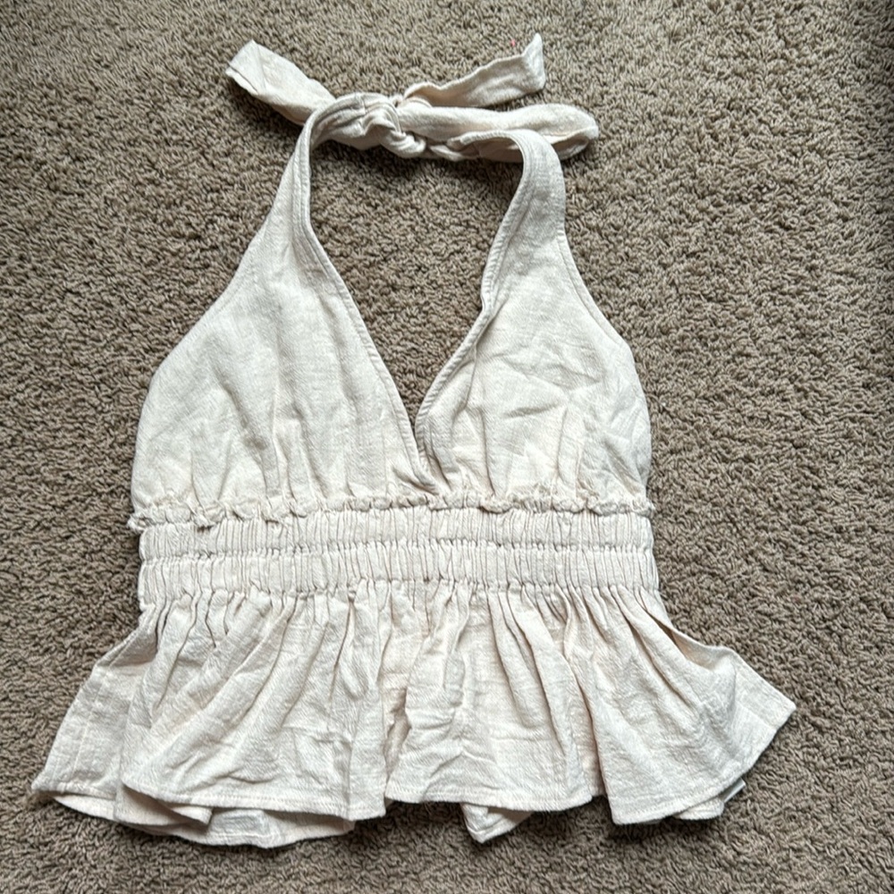 Ocean Drive Halter crop top